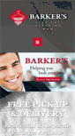 Mobile Screenshot of barkersdrycleaners.com